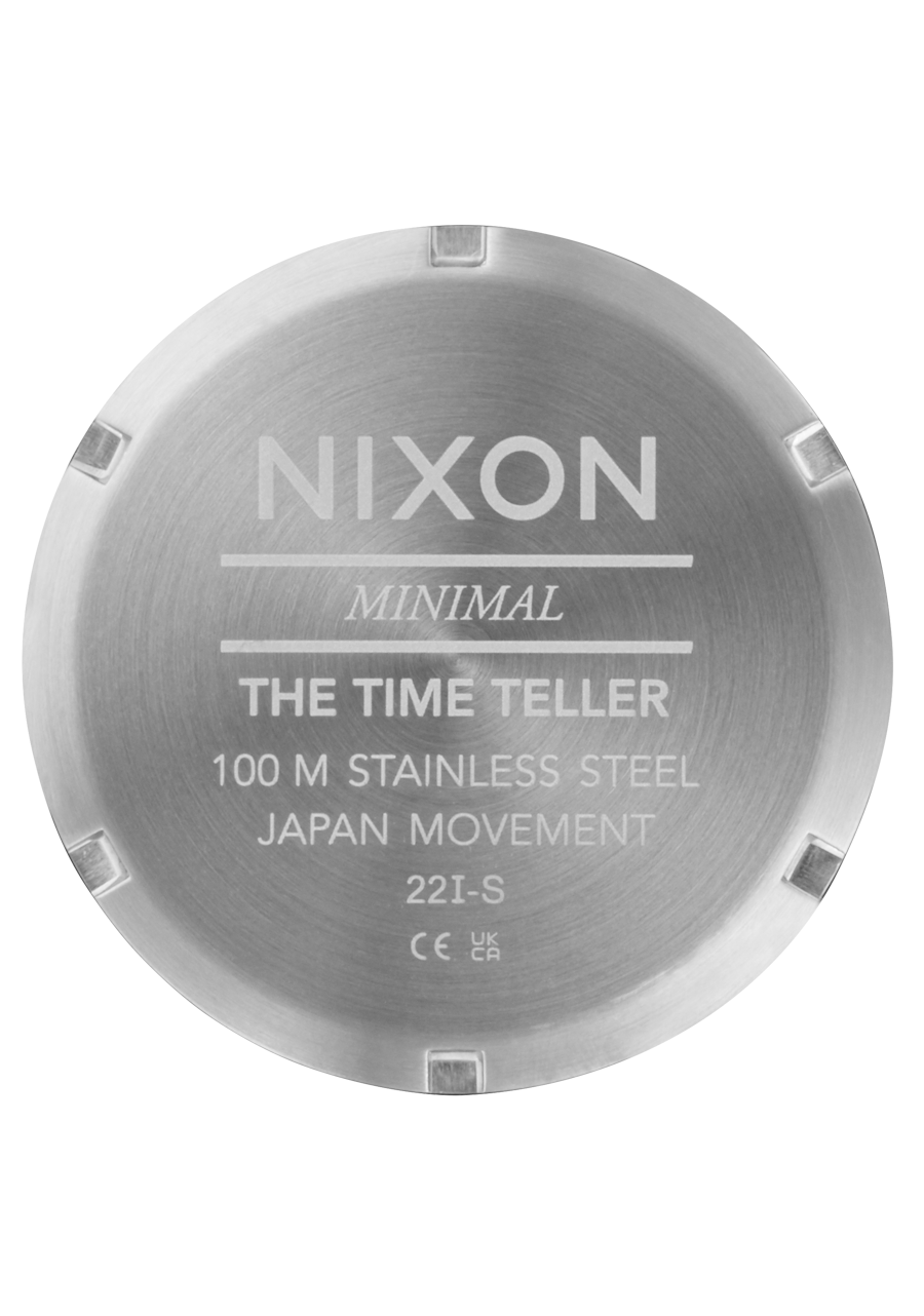 Time Teller Leather - Silver / Egret / Cranberry View 5