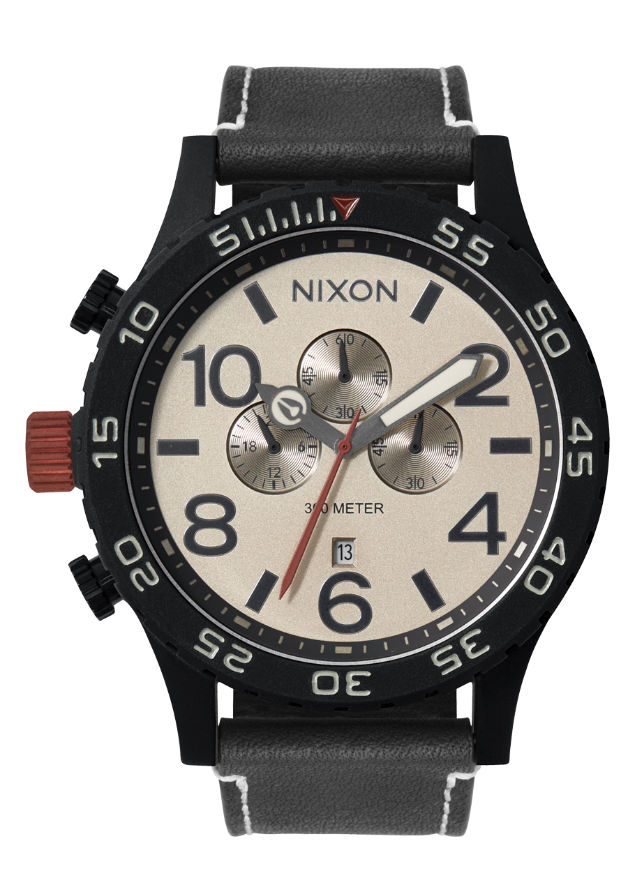 51-30 Chrono Leather - Black / Pumice / Charcoal View 1