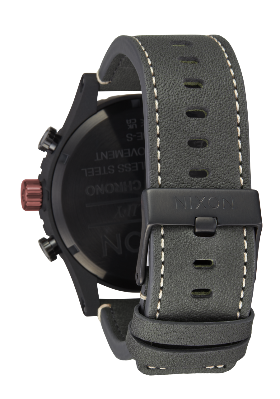 51-30 Chrono Leather - Black / Pumice / Charcoal View 4