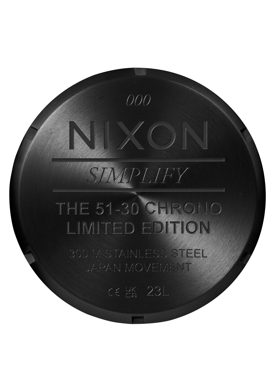 51-30 Chrono Leather - Black / Pumice / Charcoal View 5