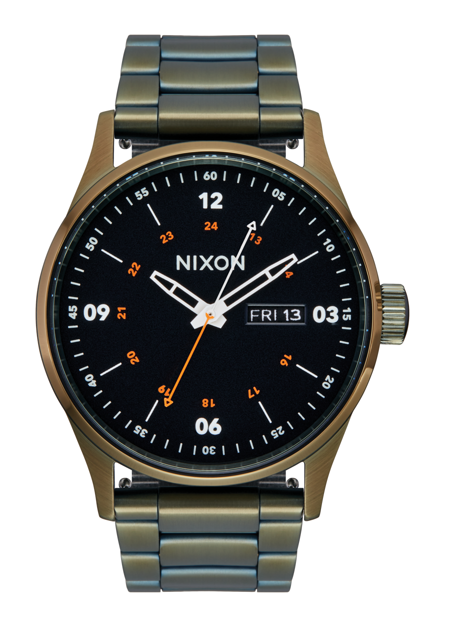 Sentry Stainless Steel - Dark Olive / Black View 1