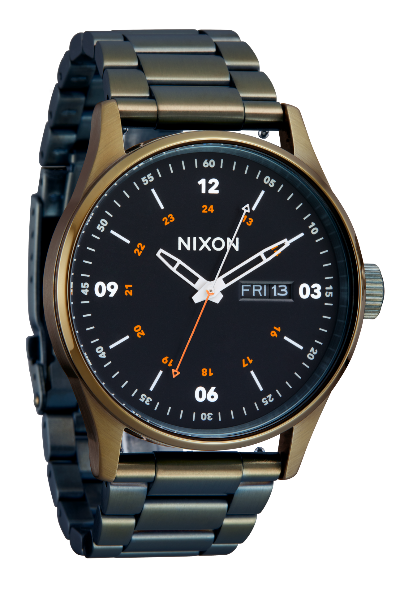 Sentry Stainless Steel - Dark Olive / Black View 2