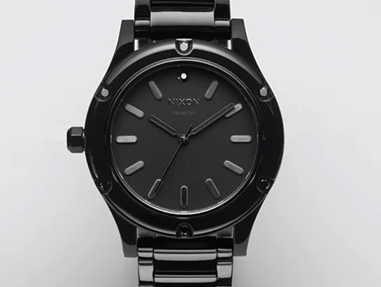 All black Nixon Camden watch