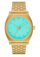 Time Teller - Gold / Turquoise / Gold