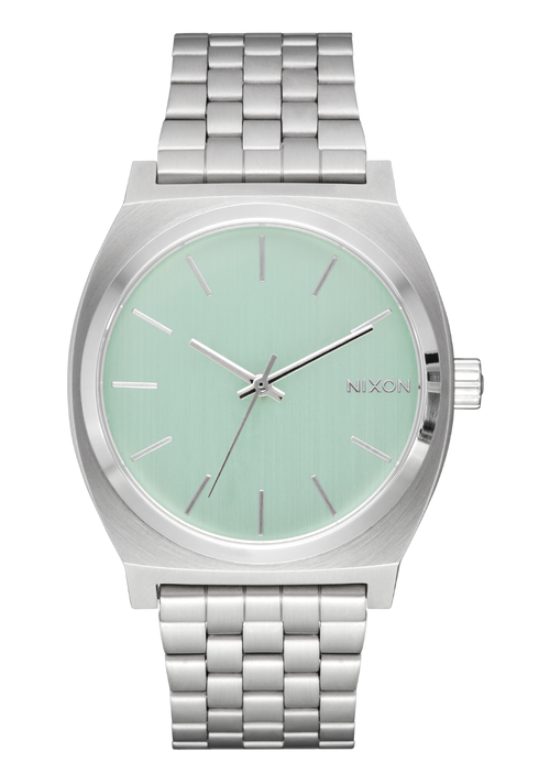 Time Teller - Silver / Pistachio
