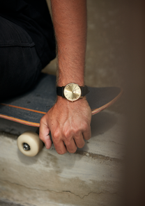 Porter Leather - Gold / Black View 6