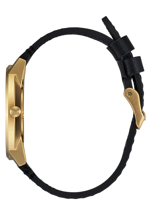 Porter Leather - Gold / Black