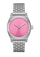 Medium Time Teller - Silver / Pink