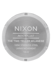 
Nixon Time Teller Milanese Watch - Analog - All Silver - View 4