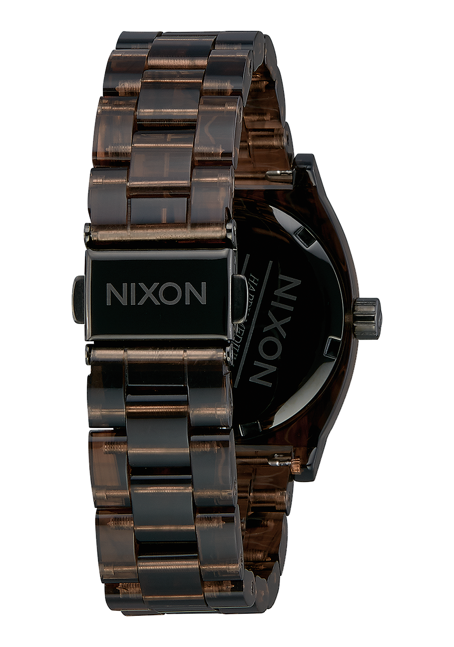Medium Time Teller Acetate - Brown View 3