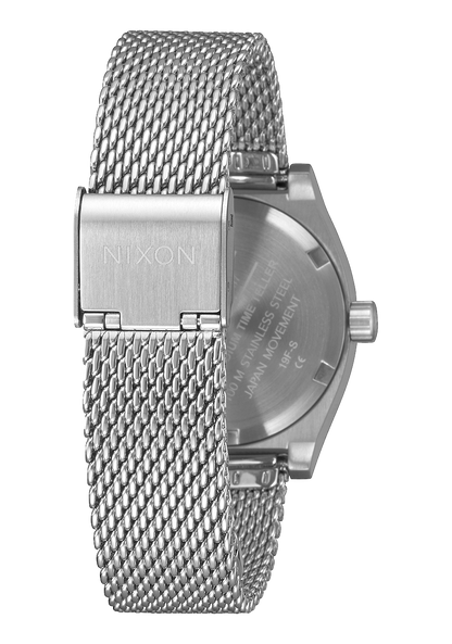 Medium Time Teller Milanese - All Silver View 3