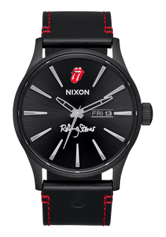 Rolling Stones Sentry Leather - All Black