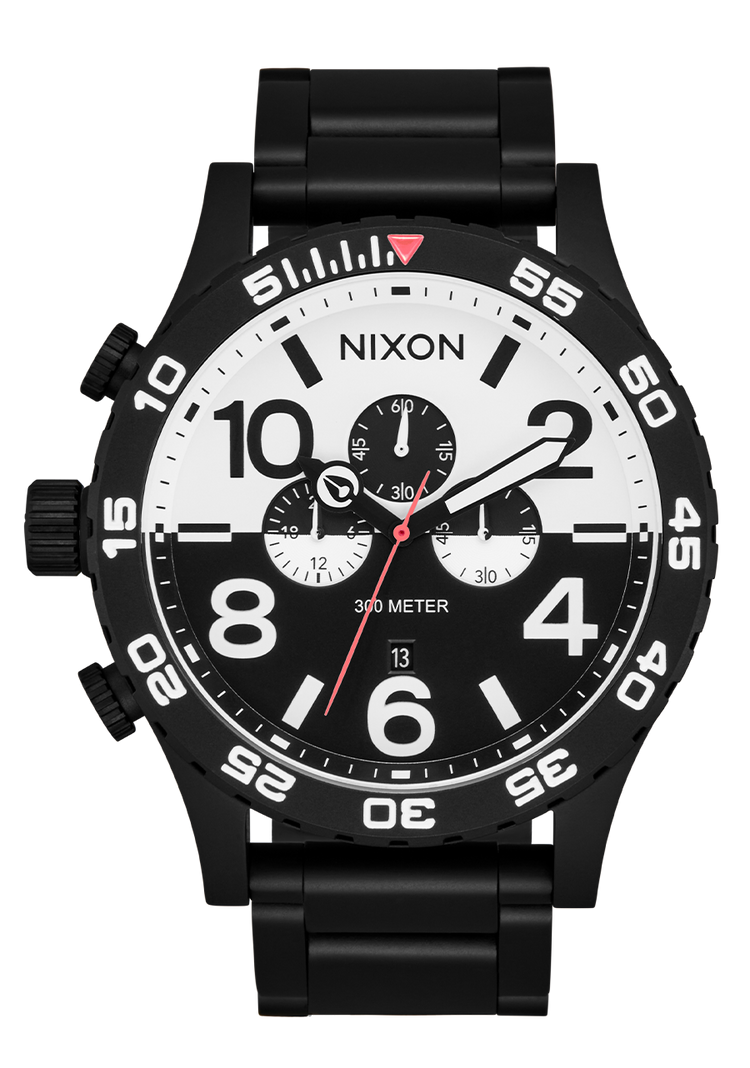51-30 Chrono - Black / White / Black