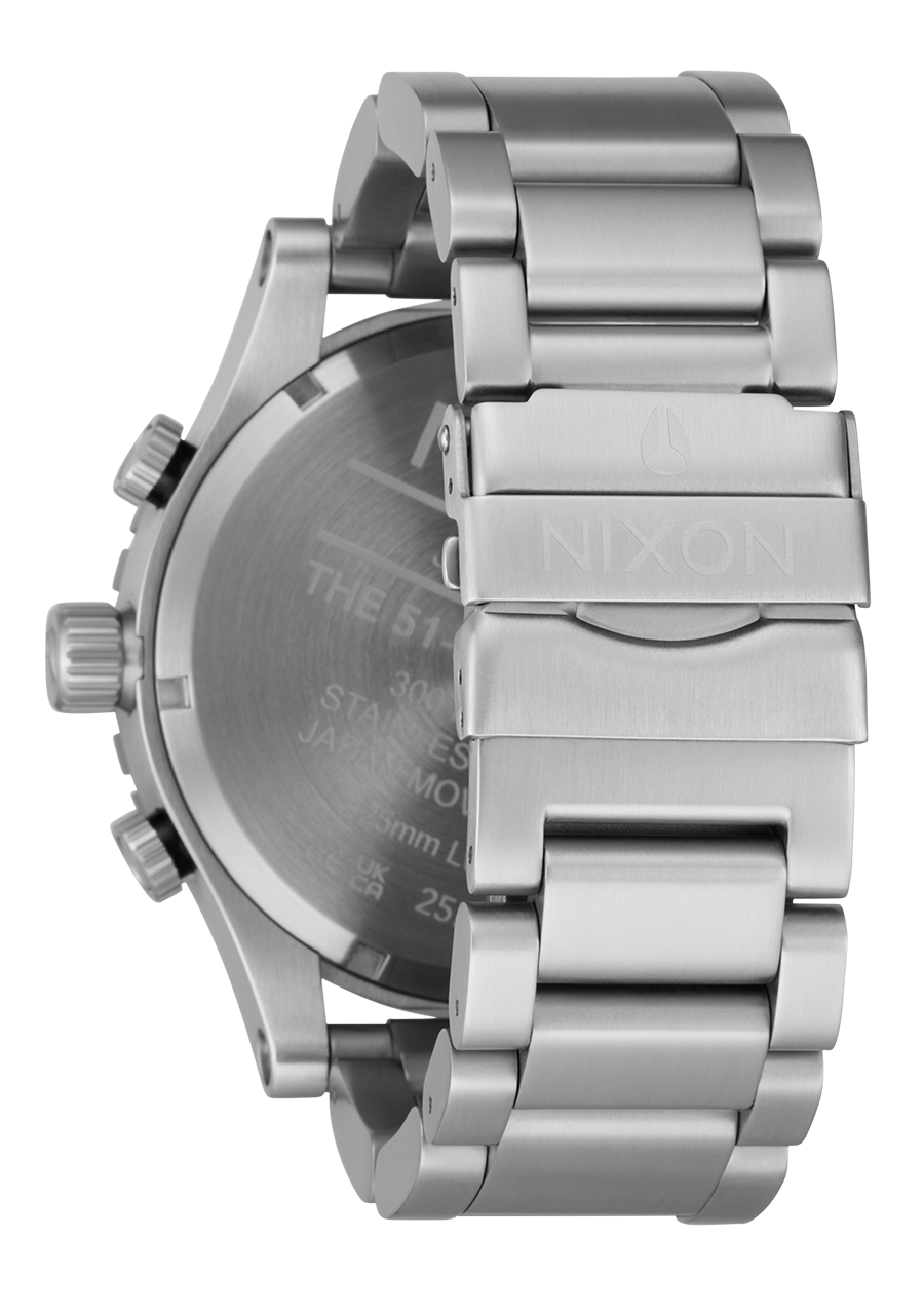 51-30 Chrono - Silver / White Lume View 4