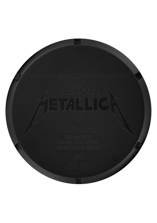 Metallica 51-30 - Black / Black / Master of Puppets