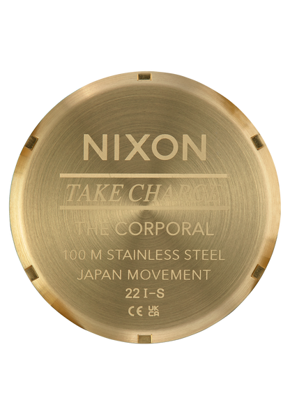 Corporal Stainless Steel - Yellow Gold / Black View 5