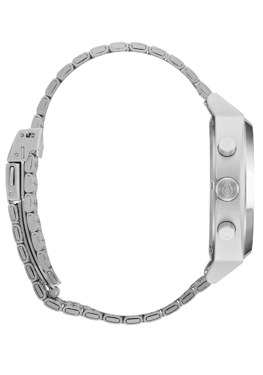Time Teller Chrono - Silver / Purple Sunray View 3