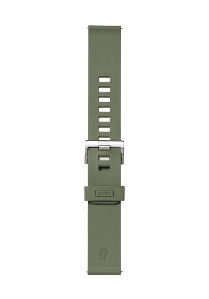 23mm FKM Rubber Band - Olive View 2