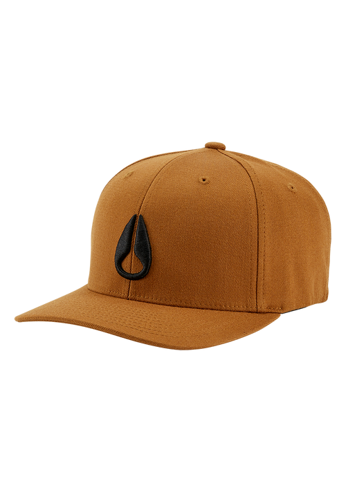 Deep Down Flexfit Athletic Fit Hat - Brown / Black