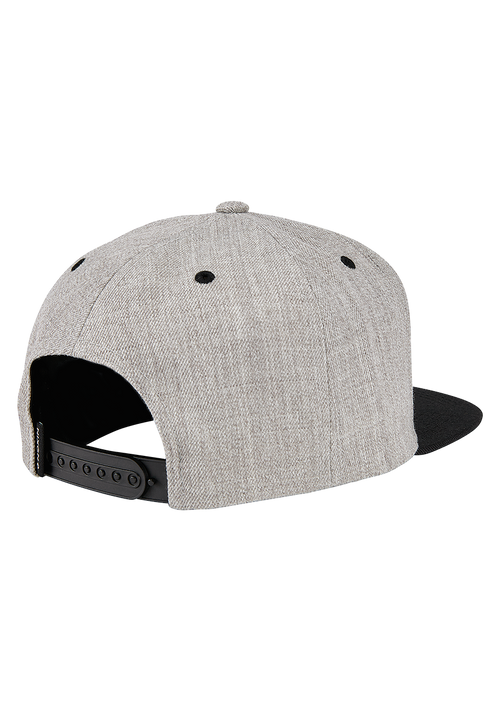 Exchange Snapback Hat - Heather Gray / Black