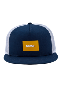 Team Trucker Hat - Midnight Blue / Dark Yellow View 4