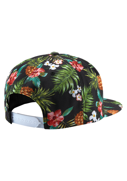 Tropics Snapback Hat - Black / Multi View 2