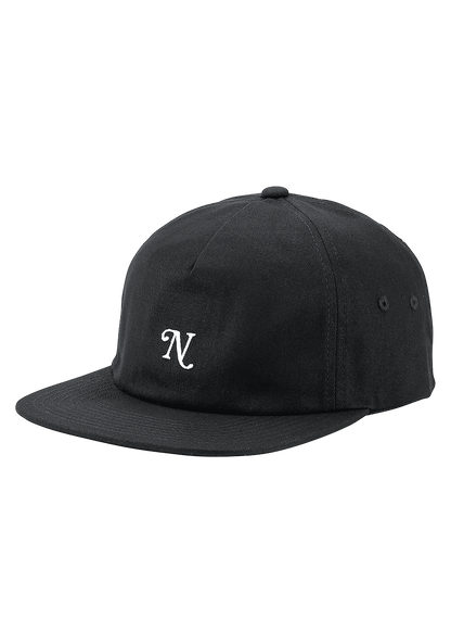 Yorker Snapback Hat - Black View 1