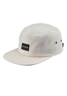 Mikey 5 Panel Hat - Off White