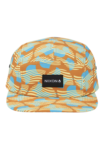 Mikey 5 Panel Hat - Sunrise / Multi View 3