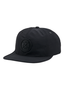 Flight Strapback Hat - Black View 1