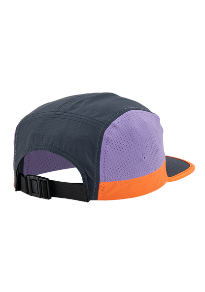 Night Runner Strapback Hat - Dark Slate / Plum View 2