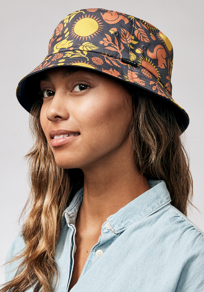 Undercover Bucket Hat - Navy / Multi View 9