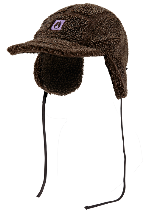 Babs Earflap Cap - Charcoal