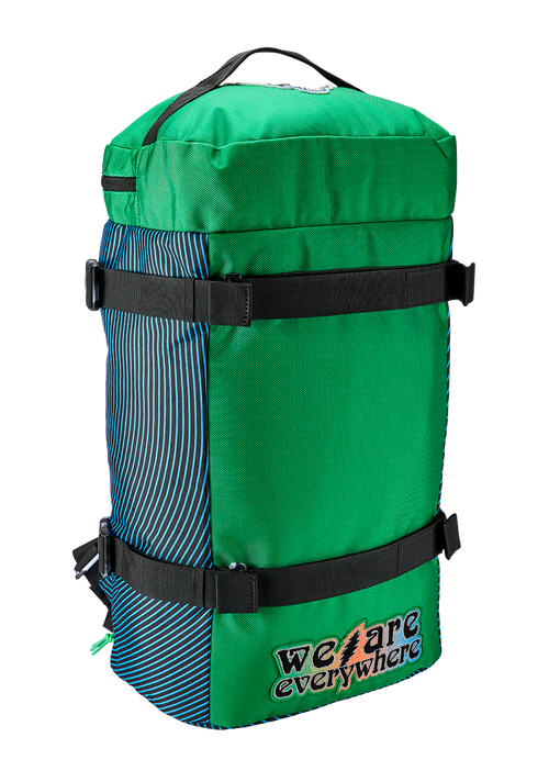 Grateful Dead Escape Duffel 45L - Black / Blue / Green