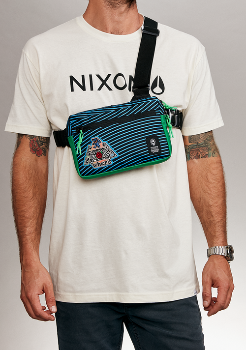 Grateful Dead Bandit Bag - Black / Blue / Green