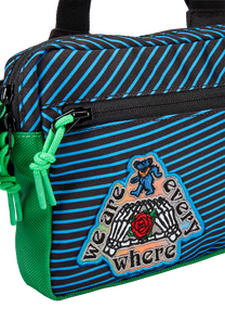 Grateful Dead Bandit Bag - Black / Blue / Green View 6