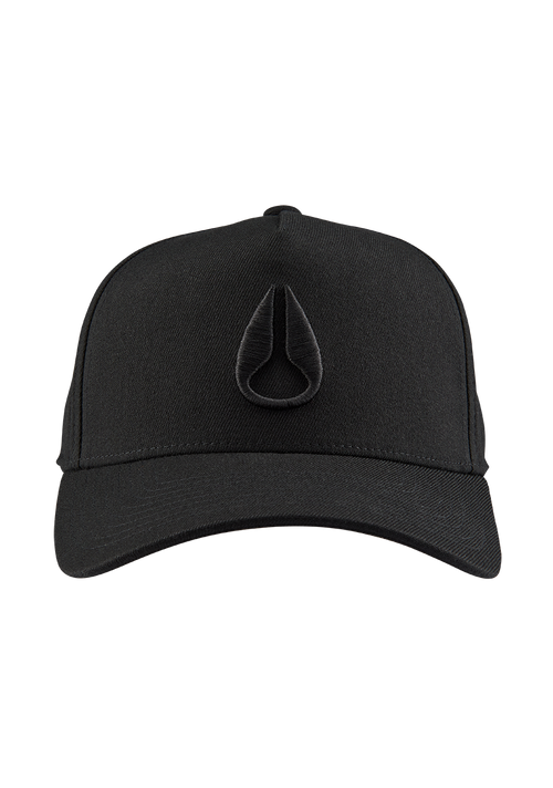 Deep Down Athletic Snapback - All Black / Black