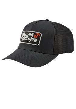 Searchin Trucker - Black / Black