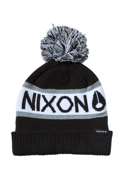 Teamster Beanie II - Black / White