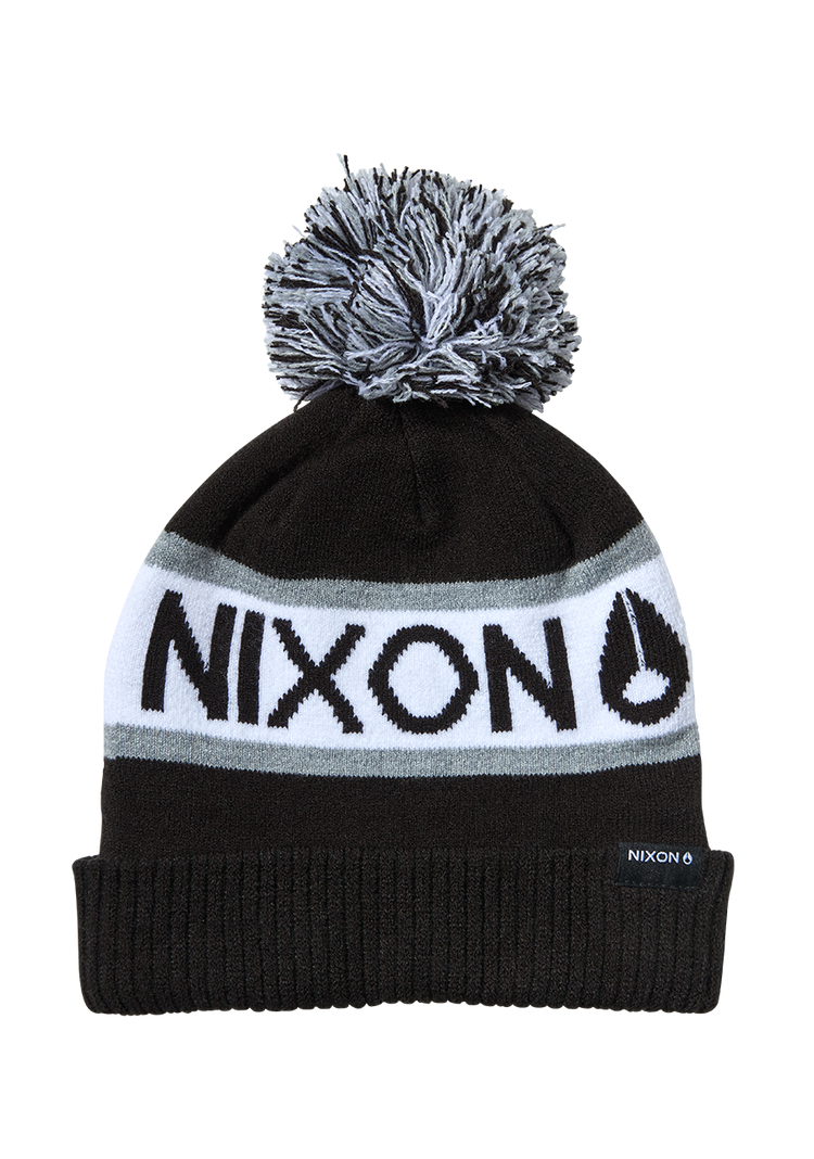 Teamster Beanie II - Black / White