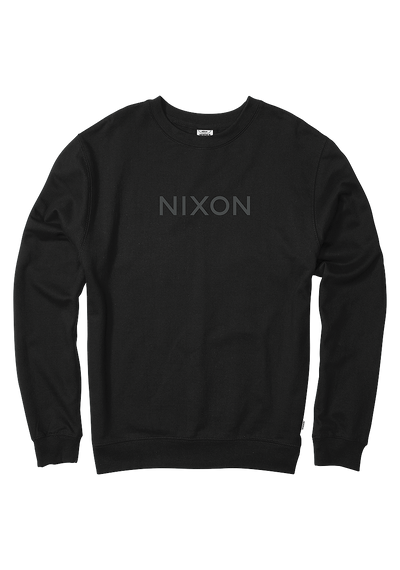 Wordmark Crew Sweatshirt - Black