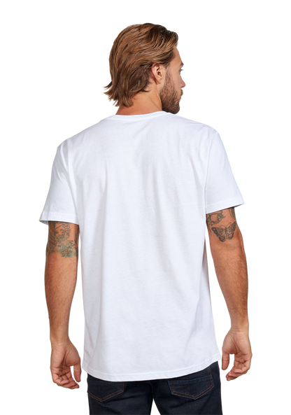 Warped Repreve® T-Shirt - White / Multi View 5