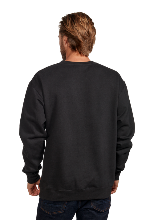 Rosas Crew Sweatshirt - Black / Red